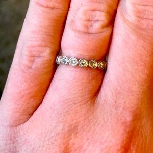 Diamond Eternity Ring 14k White Gold